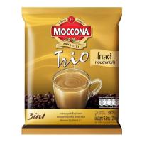 ราคา มอคโคน่า MOCCONA TRIO กาแฟปรุงสำเร็จชนิดผง 3อิน1 ทรีโอโกลด์ 20 ซอง (21098135677)