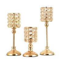 ราคา 1 PC Goldเทียนคริสตัลเชิงเทียนชาเชิงเทียนแสงตกแต่งสำหรับโต๊ะทานอาหารตกแต่งบ้านงานแต่งงานHoliday Centerpiece แพ็ค1ชิ้น (6470660879)
