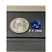 ราคา Nano Blue Topaz นาโนแล็บ บลูโทแพซ Lab Created Blue Topaz ราคาเป็นเม็ด Price Per Pcs (20205203918)