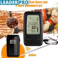 ราคา Kitchen Oven Food Cooking Grill Smoker Meat Thermometer with Probe Timer Temperature Alarm Digital BBQ Thermometer (20507207465)