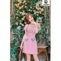 ราคา JUNGKOOKพร้อมส่งS 4XL A21 Dress เดรส เดรสสีชมพู ชุดสีม่วง เดรสสั้น เดรสสไตล์เกาหลี เดรสออกงาน เดรสผู้หญิง เดรสแฟชั่น เดรสสาวอวบ เดรสเกาหลี (15917231229)