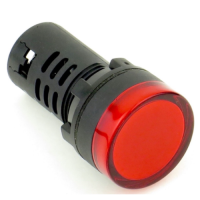 ราคา Pilot Lamp ไพล็อตแลมป์ LED ไพล็อตแลมป์ ขนาด 22 มิล 220VAC รุ่น AD16 22DS (19996606494)
