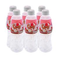 ราคา ราคาส่งถูก โยคุ น้ำลิ้นจี่ 25 ผสมวุ้นมะพร้าว 320 มล x 6 ขวด Yoku Lychee Juice 25 with Nata De Coco 320 ml x 6 bottles สินค้าใหม่ ล็อตใหม่ ของแท้ บริการเก็บเงินปลายทาง (19074029079)