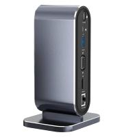 ราคา Mac Docking Station Usb 3 0 Docking Station USB C Hub Dock Laptop Display Docking Station USB 3 0 Adapter for Windows Mac Computer (18562937837)