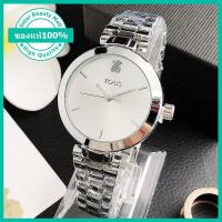 ราคา พร้อมกล่อง นาฬิกาข้อมือ TOUS ของแท้สำหรับผู้หญิงคุณภาพสูงเพชรหรูหราทองควอตซ์นาฬิกาข้อมือแฟชั่น Gift (9787818362)