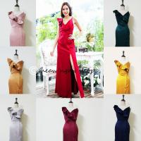 ราคา ชุดราตรียาว ชุดเดรสยาว ชุดบายเนียร์ ผ้าซาร่าเงา (10412003033)