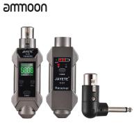 ราคา ammoon JAYETE C 01 UHF ตัวแปลงไมโครโฟนเป็นไมโครโฟนไร้สายตัวส่งสัญญาณและตัวรับสัญญาณ571 598MHz เข้ากันได้กับไดนามิก คอนเดนเซอร์ไมโครโฟนที่มี48V Phantom Power 30 50M (19342901881)