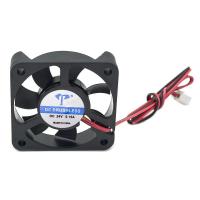 ราคา Foriot พัดลมพัดลมทำความเย็น Dc5015แบบสองสายที่มีน้ำมันมีขนาด5ซม พัดลมไฟรถยนต์ DC ขนาด5V 12V 24V 0 15A (17289089687)