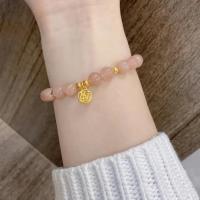 ราคา สร้อยข้อมือหินพระอาทิตย์ธรรมชาติของผู้หญิงสร้อยข้อมือคุณภาพสูงสวย Fu สวยงามสำหรับผู้หญิงจาก Wgk (18993471786)