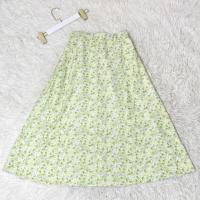 ราคา suysuy พร้อมส่ง กระโปรง ลายดอกไม้ ยาวคลุมเข่า เอวยางยืด สม็อคหลัง ผ้าชีฟอง เอวสูง สไตล์เกาหลี (21180063433)