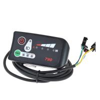 ราคา Electric Vehicle Electric Bicycle Meter LED Power Display 6 Km Booster Meter 790 Meters (20392698811)