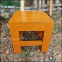 ราคา Chair Small chair เก้าอี้สนาม เก้าอี้เล็ก เก้าอี้ไม้สักเล็ก เก้าอี้เอนกประสงค์ ตัวเล็ก เก็บง่าย 10 นิ้ว 25 cm (17681677669)