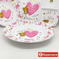 ราคา ขายแยกชิ้น Rilakkuma Heart จานข้าวเด็ก ชาม ถาดหลุม แก้วน้ำ ช้อนส้อม เมลามีน ลายการ์ตูนริลัคคุมะ Superware ศรีไทยซุปเปอร์แวร์ 1 ชิ้น item sell SEPERATELY (15381465771)