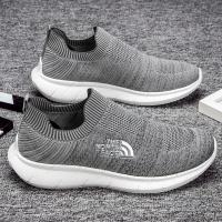 ราคา NORTH FACE รองเท้าผ้าใบแฟชั่นสำหรับผู้ชายรองเท้าลำลองน้ำหนักเบาระบายอากาศได้ดีรองเท้าผูกเชือกรองเท้าสำหรับเดินรองเท้ากีฬาวิ่ง (12618389332)