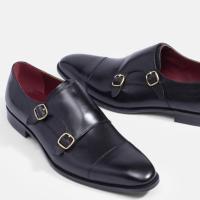 ราคา Mac Gill รองเท้าผู้ชายหนังแท้ Double Monkstrap Leather Shoes For Business and Casual wear แม็กแอนด์กิล รองเท้าหนังแท้ แบบสวมใส่ทางการ แบบคลาสสิก (203375985)