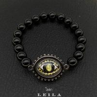 ราคา Leila Amulets ดวงตาสวรรค์ ห่วงข้าง พลอยคละสี พร้อมกำไลหินฟรีตามรูป (8893702970)