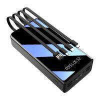 ราคา พาวเวอร์แบงค์50000mAh ชาร์จได้พร้อม เครื่อง 4 ช่องชาร์จ พอร์ตอินพุต1พอร์ต ใช้ได้กับทุกรุ่นทุกยี่ห้อ พาวเวอร์เเบงค์ เพวเวอร์แบงค แบตสำรอ (20695946906)