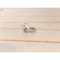 ราคา แหวน พร้อมส่ง แฟชั่น สแตนเลสไม่ลอกไม่ดำ แหวนเพชร รายเลข8 (16983309212)