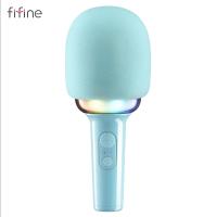 ราคา FIFINE ไมโครโฟนคาราโอเกะไร้สายไมค์มือถือพร้อมลำโพงบลูทูธเข้ากันได้สำหรับสมาร์ทโฟนสำหรับงานปาร์ตี้และ Recording E2เพลง (16838973674)