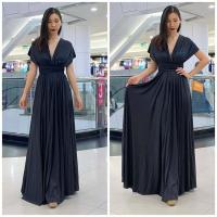 ราคา ชุดราตรี Infinity dress ใส่ได้หลายแบบมากๆ แค่ จับ บิด ไขว้ ผูก ใส่ง่าย ปัง อลัง ในราคาเบาๆค่ะ (18880363369)