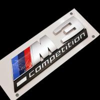 ราคา BMW M3 Competition สติกเกอร์ติดรถยนต์สติกเกอร์โลโก้โลหะตรารถยนต์ Chrom สำหรับ BMW M3การแข่งขัน Series โลโก้รถ M3การแข่งขันด้านหลังป้ายรถสุดสวยสติกเกอร์ (8747329303)