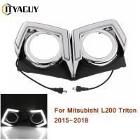 ราคา ไฟตัดหมอกแสงไฟ LED เดย์ไลท์สำหรับ Mitsubishi L200 Triton 2015 2018 (19294901335)