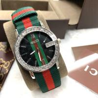 ราคา นาฬิกาข้อมือแฟชั่นดังนาฬิกาสายผ้า ขนาดหน้าปัด 40 mm สินค้ามีถ่าน ผ้าเช็ด ถุงผ้าแถมให้นะคะ (18671006604)