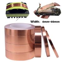 ราคา 10M 20M Copper Foil Tape Single Side Conductive Shielding Tape Snail Tape Stain Glass Home Appliance Circuit Electrical Repai (20267970330)