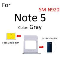 ราคา ถาดใส่ซิมการ์ดอะแดปเตอร์เครื่องอ่านสล็อตสำหรับ Samsung Galaxy Note 5 N920ขั้วต่อ Micro SD กระเป๋าเก็บบัตรอะไหล่ซ่อมภาชนะ (18910821632)