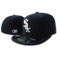 ราคา หมวกเบสบอลคุณภาพสูงขาย Chicago White Sox Chicago White Sox Coed ปักแบนตามแนวกีฬาหมวกปิดหมวกกันแดดปรับได้หลายขนาดหมวก (18802866641)