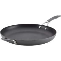 ราคา Circulon Radiance Nonstick Fry Pan Hard Anodized Skillet with Helper Handle 14 Inch Gray (10887458498)
