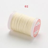 ราคา Jhj0 120เมตร ม้วน DIY หัตถกรรมสำหรับเครื่องประดับสานถักแว็กซ์ด้ายรอบโพลีเอสเตอร์สายเชือก0 5มิลลิเมตรหนังที่แข็งแกร่งจักรเย็บผ้า (16568734335)