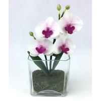 ราคา แจกันดอกไม้ปลอมขนาดเล็ก แจกันกล้วยไม้ประดิษฐ์มินิมอล (7214654661)