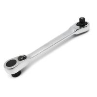 ราคา Mini 1 4นิ้ว Double Ended Quick Socket Ratchet Wrench 72 ฟัน Ratchet Wrench Square Bit Hex Socket Mini ไขควง Slit Wrench (15945475869)