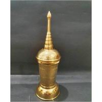 ราคา โกศทองเหลืองทรงอ้วน โกศทองเหลือง ตามขนาด (13325692064)