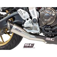 ราคา SC Project ท่อไอเสียสำหรับYAMAHA MT 07 2013 2016 Full Exhaust System 2 1 with S1 Muffler brushed stainless Steel (21073500463)