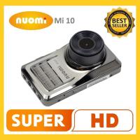 ราคา พร้อมส่ง NUOMi Mi 10 Super HD 1296p Car Camcorder กล้องติดรถยนต์ (13958810432)