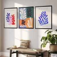 ราคา ภาพ Matisse ตกแต่งบ้าน เซต 3 ภาพ พร้อมกรอบดำ รับประกันคุณภาพด้วยเทคนิคจากประเทศอิตาลี (19418144151)