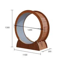 ราคา ลู่วิ่งแมว ออกกำลังกาย Cat treadmill ขนาดใหญ่ ล้อวิ่งไม้ วงล้อ กรงล้อแมว ที่ออกกำลังกายสัตว์เลี้ยง ลู่วิ่งสำหรับสัตว์เลี้ยง (21073694045)