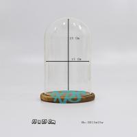ราคา ครอบแก้ว ฐานลายไม้ ฝาครอบกระจก โดมแก้วพร้อมฐาน โหลแก้ว โดมแก้ว ครอบหน้ารถ ตู้กลม GlssDome ครอบกลม ขวดแก้ว ตู้ครอบพระ (1367504181)