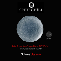 ราคา CHURCHILL Stonecast จานกลม Ceramic COUPE PLATE Made in England (16982191873)
