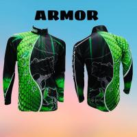 ราคา แถมผ้าบัพ เสื้อตกปลา JK Thailand เสื้อกันยูวี สำหรับกีฬากิจกรรมกลางแจ้ง ลาย ARMOR รังสี UV 80 แห้งเร็ว บริการเก็บเงินปลายทาง สำหรับคุณ (16214982850)
