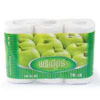 ราคา กระดาษชำระม้วน หนา 2 ชั้น 1 แพ็ค 6 ม้วน รุ่น 6 rolls 2ply toilet tissue paper 05a Boss (5947678156)