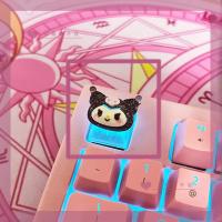 ราคา Anime Cartoon Translucent Keycap DIY Custom Mechanical Keyboard Cap Cute Backlight Keycaps For Cherry MX Switch (20604304479)