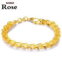 ราคา แบรนด์หรู กำไลมงคลนำโชค ข้อมือทองคำแท้1สลึง ยาว8นิ้ว แฟชั่นสวย ไม่ดำ ไม่ลอก ทองแท้เยาวราช สร้อยข้อมือทอง Bracelet women สร้อยข้อมือ ทองคำแท้1บาท ของขวัญวันเกิด ทองคำแท้หลุดจำ jewelry for women ทองคำแท