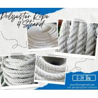 ราคา พร้องส่ง เชือกสีขาว เชือกทำชิงช้า polyester rope 4 Strand เชือกรุ่น 4 เกลียว เชือกถักตาข่าย เชือกนิ่ม เชือกงานDIY (17611637668)