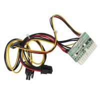 ราคา PCI E 6PIN Male Output DC 12V 300W DC ATX 300W 24Pin PICO ATX Switch PSU Power Supply Module for BTC Mining (20674193130)