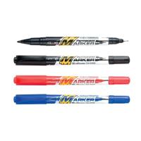 ราคา PM 9905 ปากกาเขียนซองพลาสติก ซองไปรษณีย์พลาสติก ปากกาเขียนซีดี CD ปากกากันน้ำ ปากกาเคมี ปากกามาร์คเกอร์ 2 หัว (12502949158)