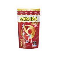ราคา SAKURA GOLD 50 g อาหารปลาสวยงาม เร่งสี เร่งโต น้ำไม่ขุ่น (12494195907)