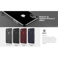 ราคา Baseus Ultra Slim with Pluggy TPU Case for Apple iPhone X XS เคส เบซุส รุ่น บางเฉียบ ทีพียู มีที่ปิดช่องชาร์ท สำหรับ แอปเปิ้ล ไอโฟน สิบ สิบเอส (312932596)